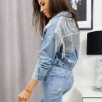 Kurtki damskie wiosenne – katany jeansowe